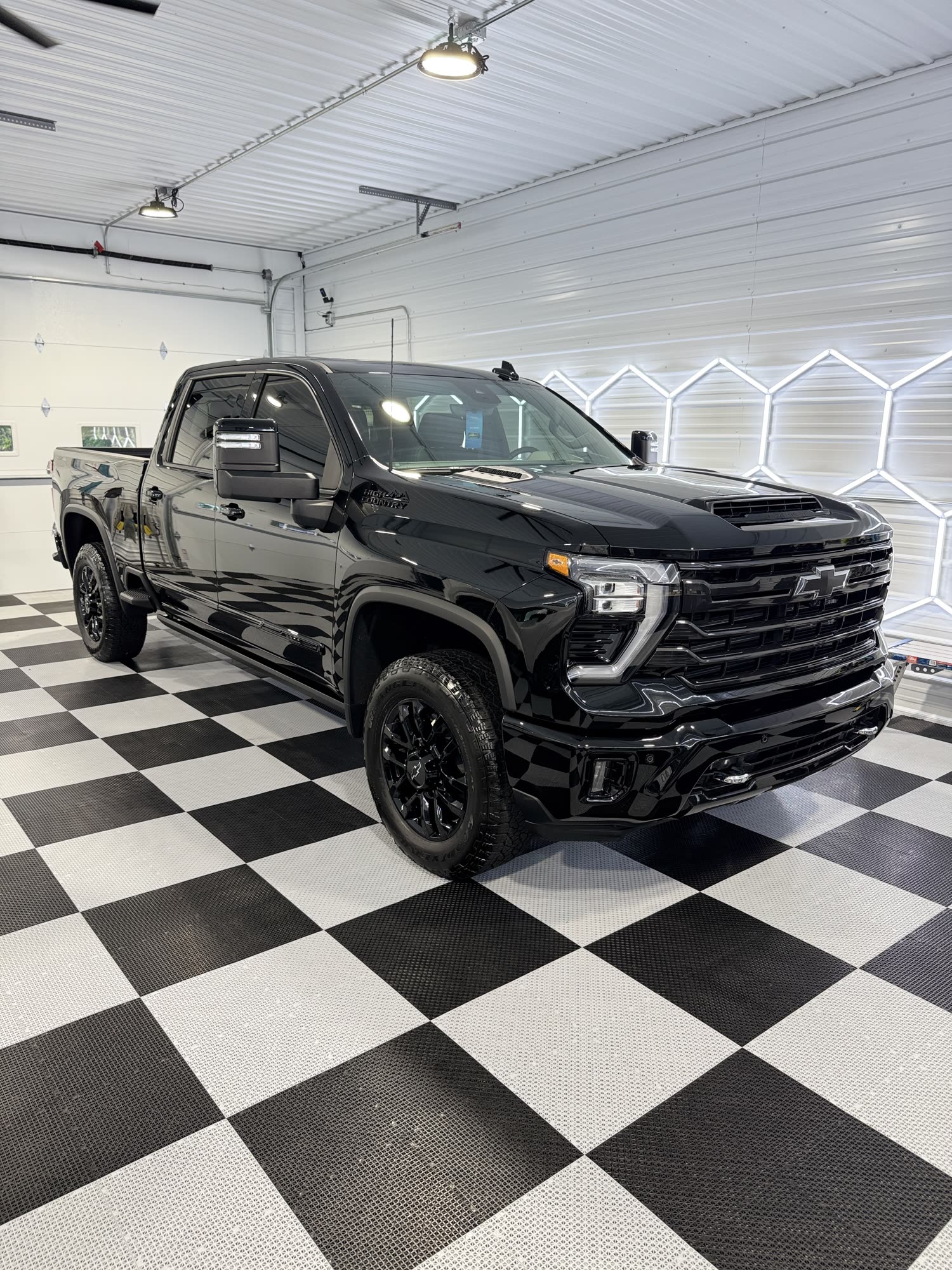 Ceramic coating on a Chevrolet Silverado in Lewisburg, PA