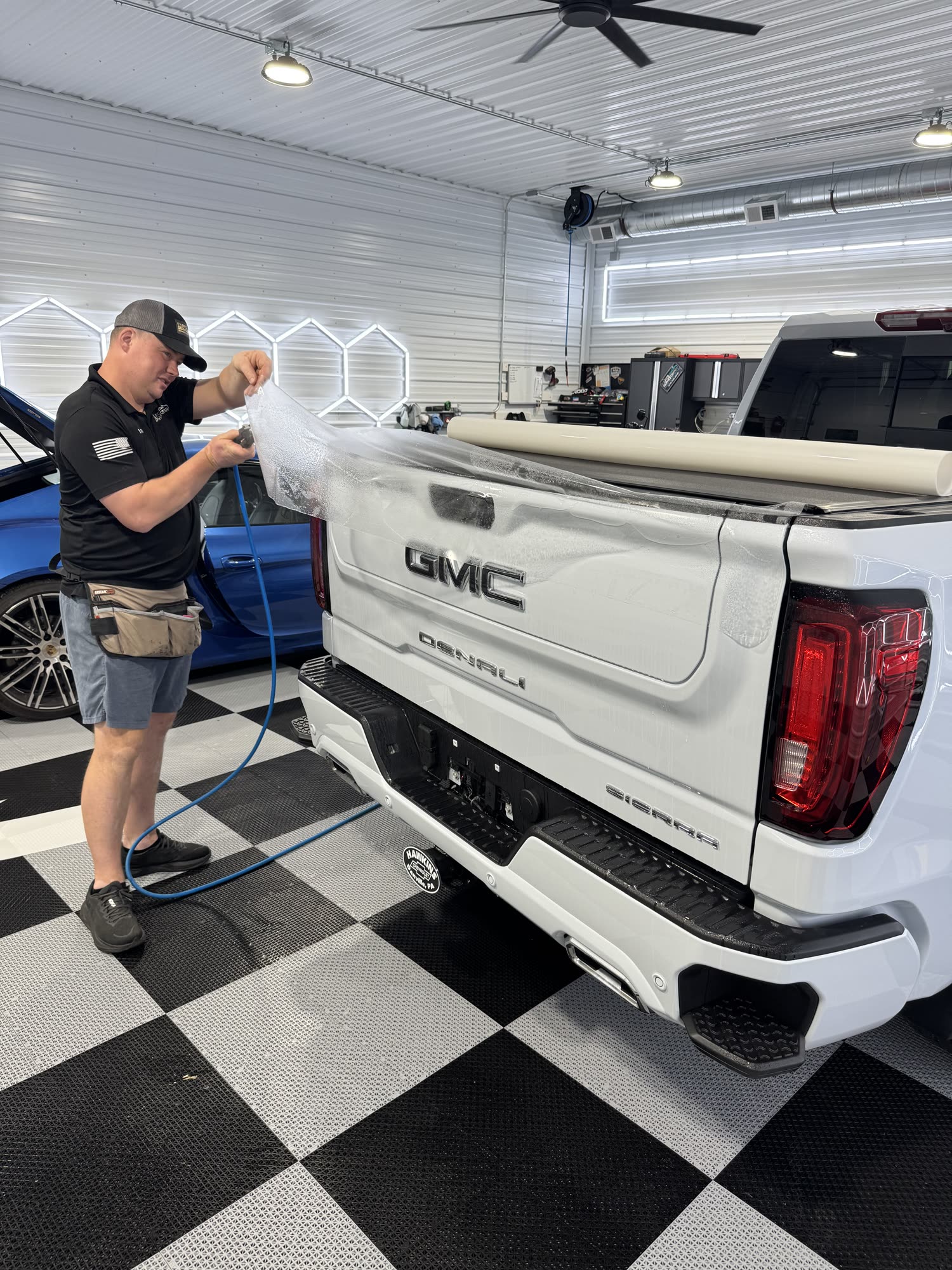 Paint protection film on a GMC Denali in Lewisburg, PA