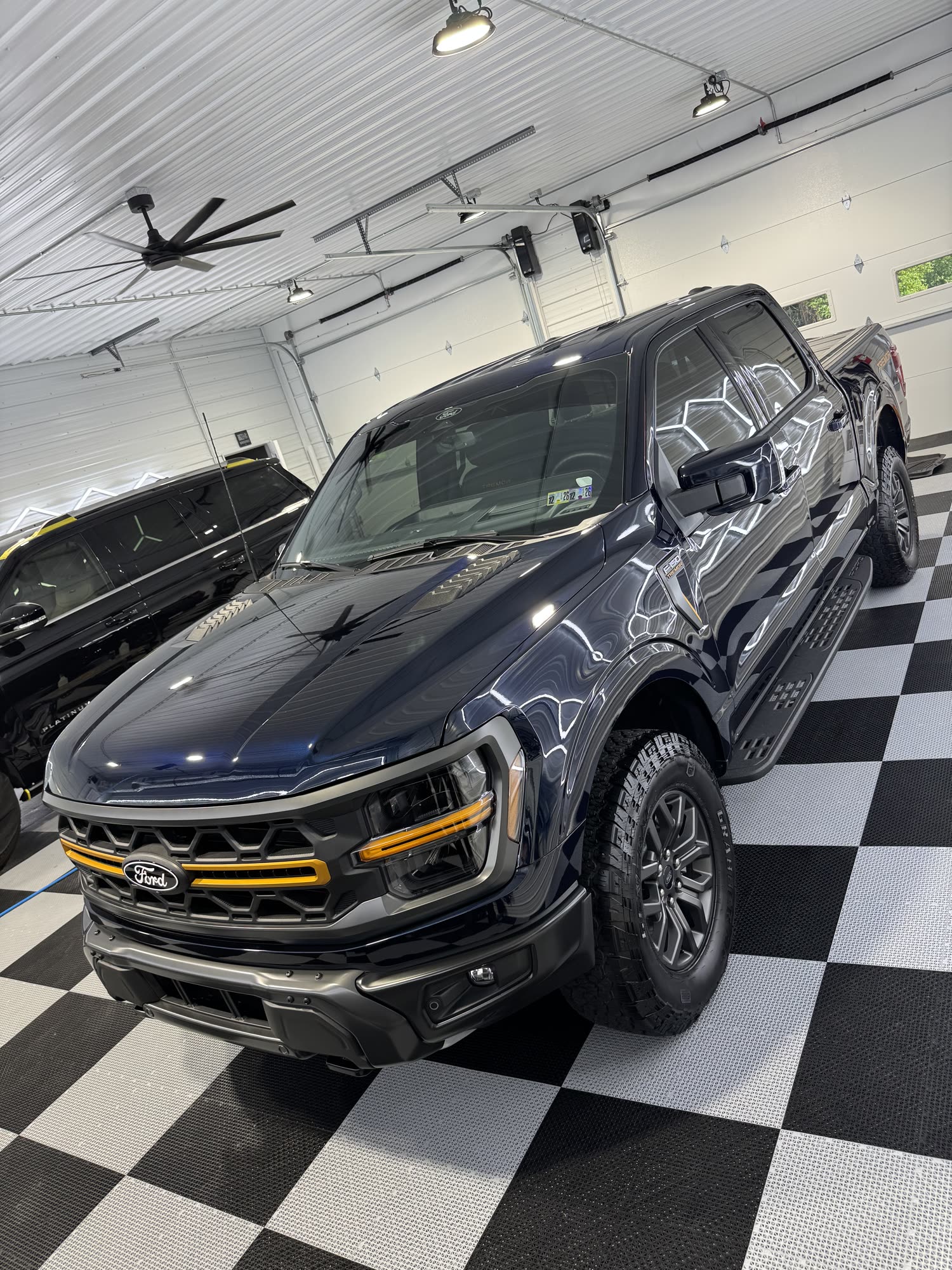 Window tint on a Ford Raptor in Lewisburg, PA